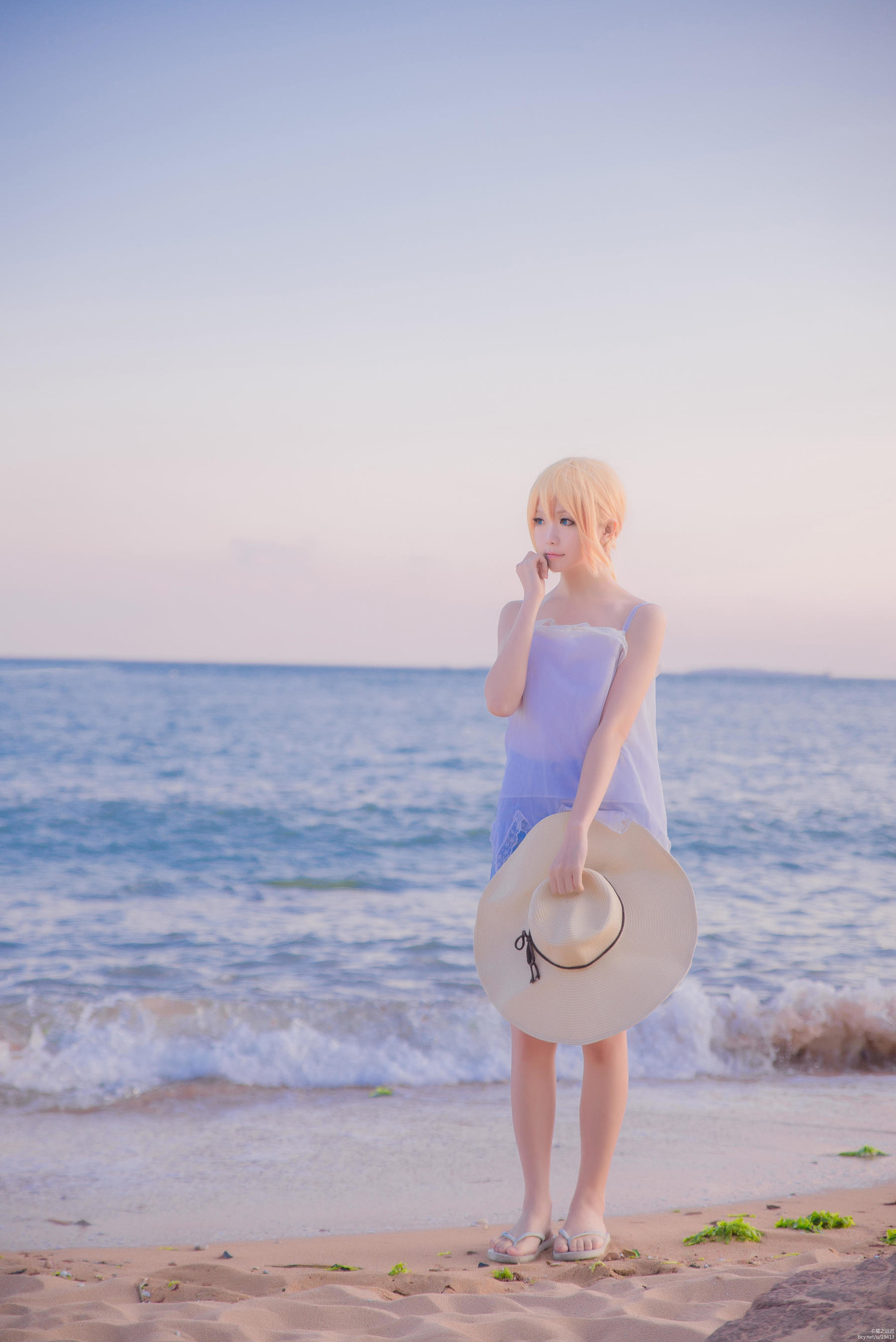 [网红Coser]星之迟迟《刀剑乱舞COS乱藤四郎》写真集插图